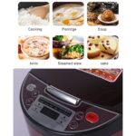 Electrict Rice Cooker Steam Cooker 5L Intelligent Fixed Time Appointment Non Stick Pot Household Kitchen 6-9 Person hanya RM69 di Shopee