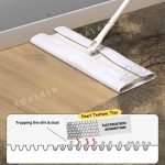 Electrostatic Flat Mop Tisu Pengelap Lantai Mop Tisu Pakai Buang Dust Removal Paper Disposable Wet Tissue 静电拖把 hanya RM2.80 di Shopee