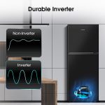 [FREE Installation] Hisense 2 Door Inverter Fridge 双门冰箱 Black - RT286N4ABN hanya RM998.00 di Shopee