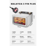 Healthy Fruits Food Dryer Dehydrator With Five Drying Racks 350W hanya RM59 di Shopee