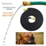 [Hightechworld.my] Expandable Magic Flexible Garden Water Hose Plastic Spray Gun Garden Car Yard Hose Pipe Outdoor Water hanya RM20.01 di Shopee