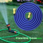 [Hightechworld.my] Expandable Magic Flexible Garden Water Hose Plastic Spray Gun Garden Car Yard Hose Pipe Outdoor Water hanya RM20.01 di Shopee