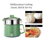 Innomax Modern Mini Rice Cooker Periuk Nasi Quick Meal Baby Food Malaysia Plug Multi Function Steamer Hotpot DE100 hanya RM26.47 di Shopee