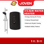 Joven Instant Water Heater (DC Pump)(Black/White) Inverter 5-Spray Pattern Shower head SL30iP / SL30iP-AWB / SL30iP-RS hanya RM279.00 di Shopee