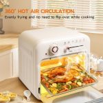 KADONIO 18L Air Fryer Oven Oil-Free Multifunction Electric Double Layer Oven AF03 hanya RM199.00 di Shopee