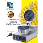 KT WARE Commercial Single Head & Double Head Electric Waffle Maker Stainless Steel Non-Stick Waffle Mesin hanya RM189 di Shopee