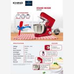 Khind Stand Mixer (5 L) SM500P SM506P hanya RM225.00 di Shopee