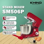 Khind Stand Mixer (5 L) SM500P SM506P hanya RM225.00 di Shopee