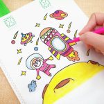 Kids DIY Painting Graffiti Double Single Sided Creative Drawing Eco Bag Birthday Party Gift Goodies Door Gift for kids hanya RM0.19 di Shopee