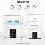 LED Multifunction Smart Baby Milk Bottle Warmer Sterilizer Steriliser Temperature Regulator Pemanas Botol Susu Bayi hanya RM55.99 di Shopee