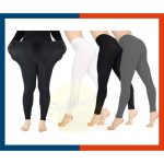 Legging Cotton Stretchable Leggings Woman High Waist Seluar Tight Perempuan Yoga Pants Seluar Fit Seluar Sukan Wanita hanya RM7.05 di Shopee