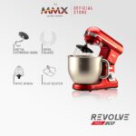 MMX Revolve Eco R60 1400W 6 Speed Cake Kitchen Blender Stand Mixer 6L - Red hanya RM248.88 di Shopee