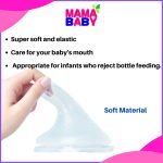 Mamababy Puting Baby Puting Botol Susu baby Wideneck for Baby Feeding bottle feeding nipple Replacement teats pacifier hanya RM0.36 di Shopee