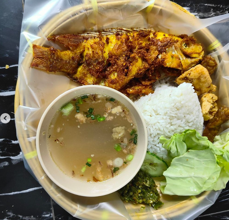 Nasi Talapia Geprek