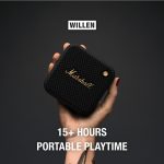 Marshall Willen Wireless Portable Speaker - IP67 | Mic | 15+ Hours | Connect More Speaker hanya RM298.99 di Shopee