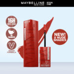 Maybelline Super Stay Vinyl Ink Transfer Proof Shine Longwear Lipstick hanya RM41.52 di Shopee