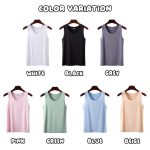 McJoden - SACHI Women Singlet Camisole Inner Tank Shirt Casual Plain Top Plus Size Undershirt Baju Perempuan hanya RM3.80 di Shopee