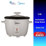 Midea Conventional Rice Cooker MG-GP06B (0.6L)/ MG-GP10B (1.0L) / Morgan (0.6L) MRC-TC06NS / Pensonic PRC-6E/PRC-11E hanya RM50.49 di Shopee