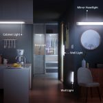 Motion Sensor Light Wireless lampu dinding bilik tidur LED Light USB Rechargeable Wardrobe Cabinet Bedroom Night Lamp 夜灯 hanya RM6.50 di Shopee