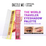 [NEW!!] DAZZLE ME Multifunctional Eyeshadow The World Traveler  Eyeshadow Palette with 8 Colour and Different Texture 8g hanya RM14.90 di Shopee