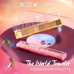 [NEW!!] DAZZLE ME Multifunctional Eyeshadow The World Traveler  Eyeshadow Palette with 8 Colour and Different Texture 8g hanya RM14.90 di Shopee