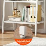 NR Lerberg 5 Tier Multipurpose Storage Rack Metal Bookshelf Slanted Shelves / Rak Besi / Rak Serbaguna Rak Buku Murah 架子 hanya RM32.90 di Shopee