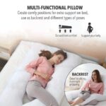 (New Design) U Shape Maternity Pillow Pregnant Side Bedding Full Cotton Pregnancy Pillow Nursing Pillow hanya RM12.99 di Shopee