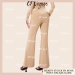 [OF VOGUE]Women Long Trousers New Fashion Palazo laici Female Cotton Loose Casual Pants Plus Size L hanya RM21.94 di Shopee