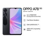 OPPO A78 5G Smartphone (8GB RAM + 128GB ROM/33W SUPERVOOC/50MP AI Dual Camera/8GB Extended RAM) hanya RM829.00 di Shopee