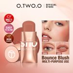 O.TWO.O Makeup Blush Stick Hydrating Gloss Lip & Cheek 6 Colors Beauty Cosmetics Soft Powder Blush Blusher Highlight Contour Face hanya RM11.68 di Shopee