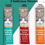 Otto -Cat Favourite Snack Food Creamy Cat Treats Cat Stick Makanan Kucing (15g)宠物猫美味火腿棒零食 @15g hanya RM0.17 di Shopee