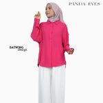 PANDAEYES Button Cey Crepe Blouse CLO-CNJJ1245BL hanya RM22.90 di Shopee