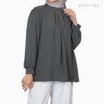 PANDAEYES Cey Crepe Loose Blouse CLO-CNJJ3686BL hanya RM19.90 di Shopee