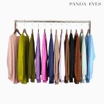 PANDAEYES PLEATED BLOUSE (CLO-CNJYF4123BL) hanya RM18.90 di Shopee