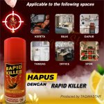 PEST CONTROL UBAT LIPAS KERETA RAPID KILLER SPRAY LIPAS KERETA ANTI CRAWLING INSECT RACUN LIPAS KILLER UBAT (150ml) hanya RM9.90 di Shopee