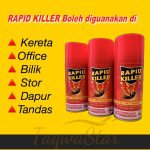 PEST CONTROL UBAT LIPAS KERETA RAPID KILLER SPRAY LIPAS KERETA ANTI CRAWLING INSECT RACUN LIPAS KILLER UBAT (150ml) hanya RM9.90 di Shopee