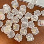 PKB 1pcs transparent plastic small box small square box earplug box pp small pill box mini storage box hanya RM0.11 di Shopee