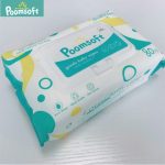 POOMSOFT Non Alcohol Baby Wet Wipes/Wet Tissue (80 Pcs/Pack) hanya RM17.23 di Shopee