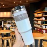 PSB_ Ready stock 20oz/30oz thermos cup with straw water cup 304 stainless steel hanya RM11.50 di Shopee