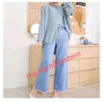 Palazzo jeans for Women high quality women jeans palazzo (Ready Stock) hanya RM16.00 di Shopee