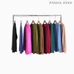 Panda Eyes Pleated Blouse CLO-CNWJ1094BL hanya RM14.90 di Shopee