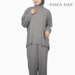 Panda Eyes Turtleneck Pants Set CLO-CNWJ1113BLLP hanya RM32.90 di Shopee