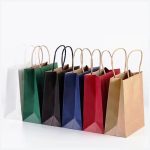 Paper Bag Colour Plain Paper Bag Kraft Paper Bag Birthday Paper Bag Shopping Paper Bag Door Gift Paper Bag hanya RM0.28 di Shopee