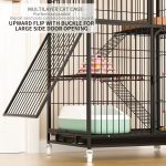 Petorldog sangkar kucing 4 layer Cat Cage 2/3/4 Level Metal Steel  Sangkar Villa Large Free Space Fence Cat Cage Large hanya RM99.00 di Shopee