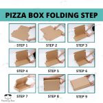 Pizza Box Carton Box Packing Box Packaging Box Kotak hanya RM0.32 di Shopee