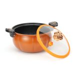 Pot Pumpkin Pot Dapur Kitchen Pot 8L Pier Micro Pressure Cooker Round Toot Stew Non Stick Cooking Pot hanya RM17.90 di Shopee