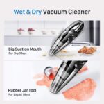 REDBUZZ Rechargeable Wireless Cordless Vacuum Cleaner Portable Handheld Car Household Vacumn Cleaner 120W Dry Wet Vacuum hanya RM29.50 di Shopee