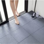 (Ready Stock) Anti Slip Splicing PVC Bathroom Toilet Kitchen Floor Mat Non Slip Mat Toilet Floor Mat 30*30cm hanya RM0.98 di Shopee