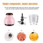 Ready Stock Mini Electric Blender Capsule Cutter Chopper Baby Food Processor Chopper Meat Grinder Pengisar Serbaguna hanya RM20.9 di Shopee