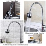 Ready Stock SUS304 Stainless Steel Kitchen Sink Flexible Hose Single Lever Cold Water Tap Faucet hanya RM13.80 di Shopee